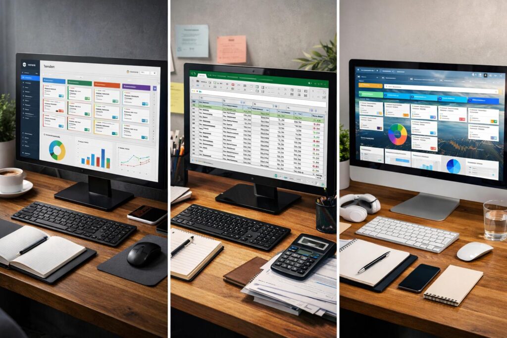 Сравнение систем управления тендерами (CRM): Lotum vs Excel vs Битрикс24 — трезвый разбор для поставщиков